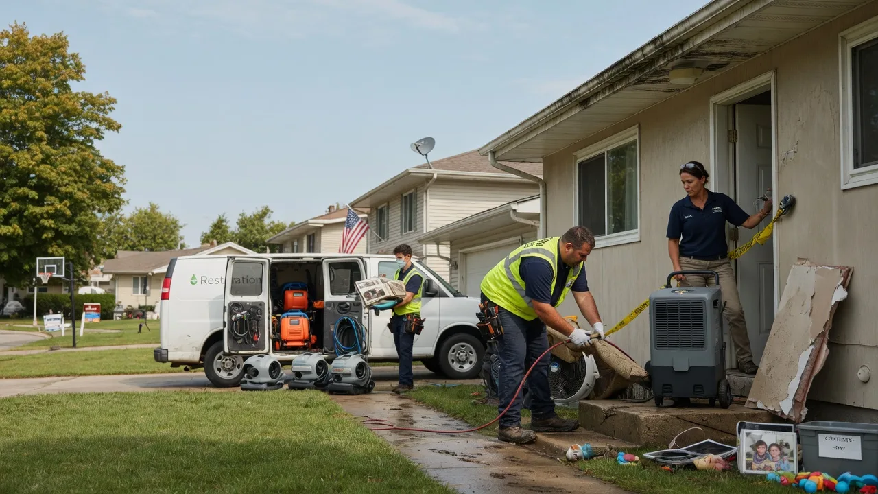 Water Damage Restoration in South Heights, PA near me